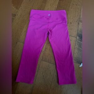 ALO Yoga Bright Pink Leggings  guc size M